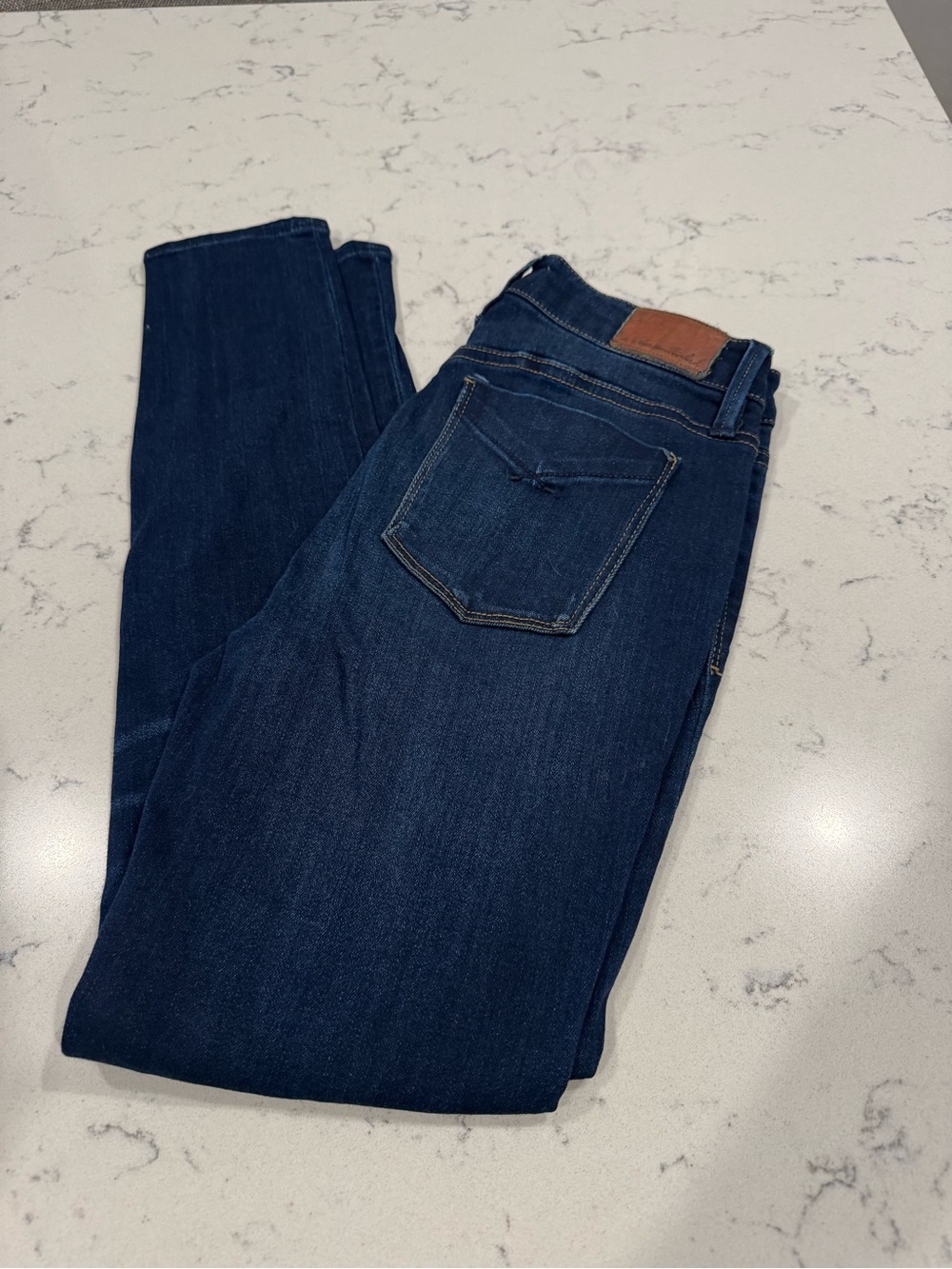 Unpublished Anthropologie Women’s Dark Wash High Rise Skinny Jean Size 27.